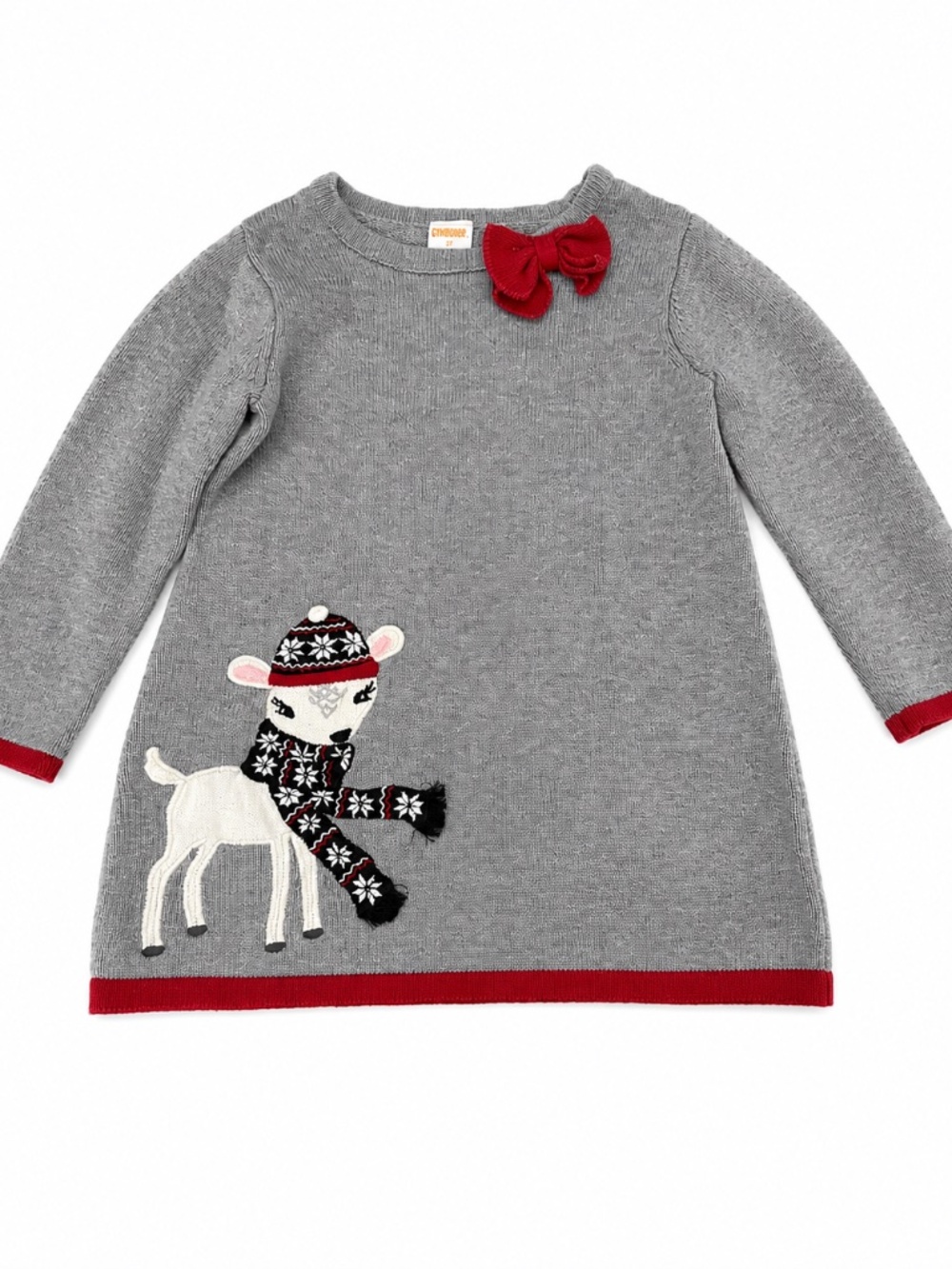 Gymboree Gray Knit Sweater Dress
